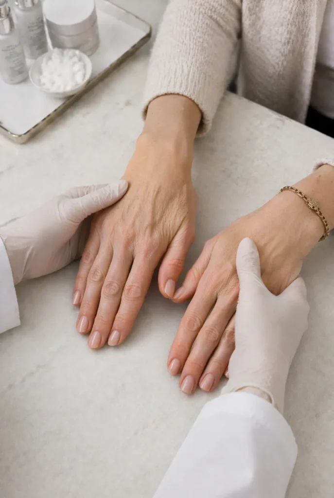 Hand Rejuvenation visual for Cellia MD